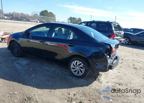 2019 Toyota Corolla Le из США, поврежденный, VIN 2T1BURHEXKC219851